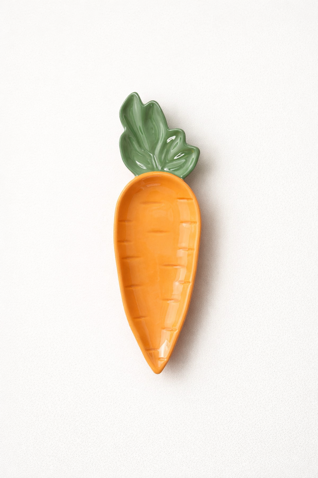 Plato para Servir "Forma de Zanahoria" - Bandeja Pascua Crudités Jardinero