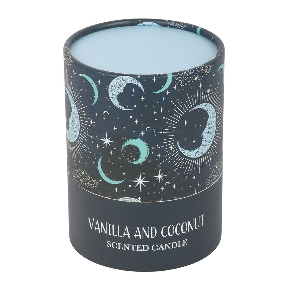 Vela Aromática Blue Moon Vainilla y Coco - Vela Celestial 35h