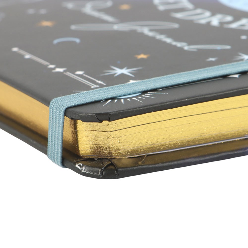 Diario de Sueños A5 "Dulces Sueños" Luna y Estrellas - 200 Páginas