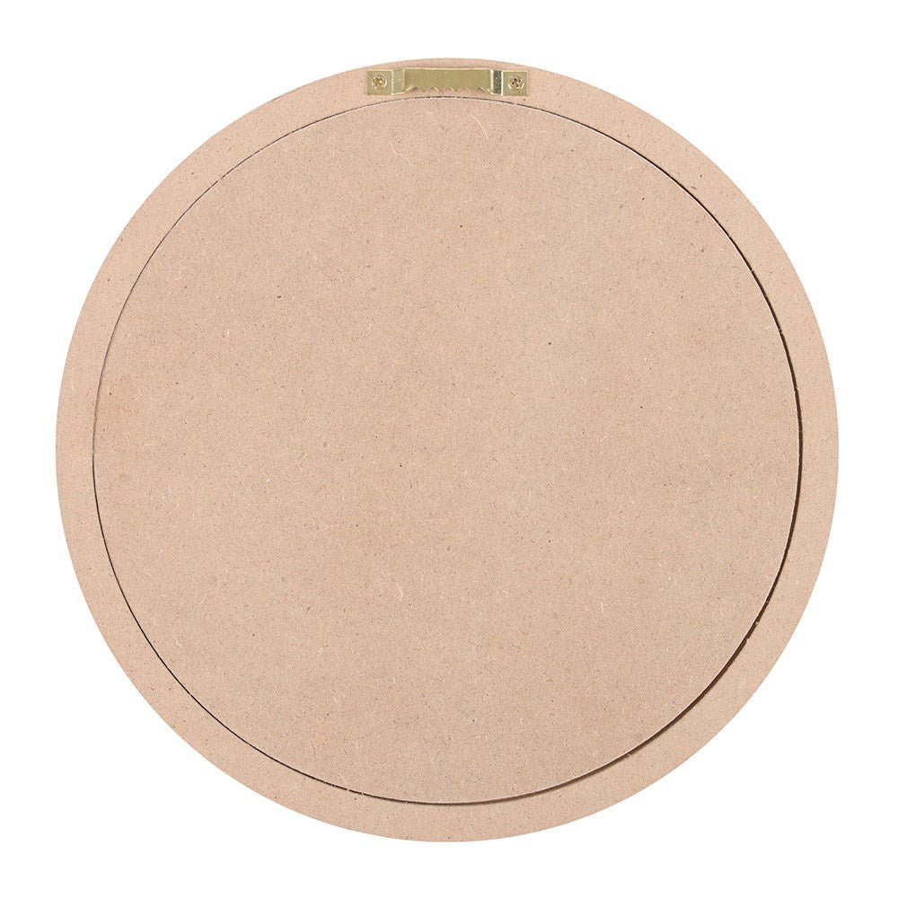 3D ROUND CARROT PATCH WALL PLAQUE