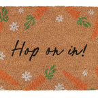 NATURAL JUMP ON THE DOORMAT