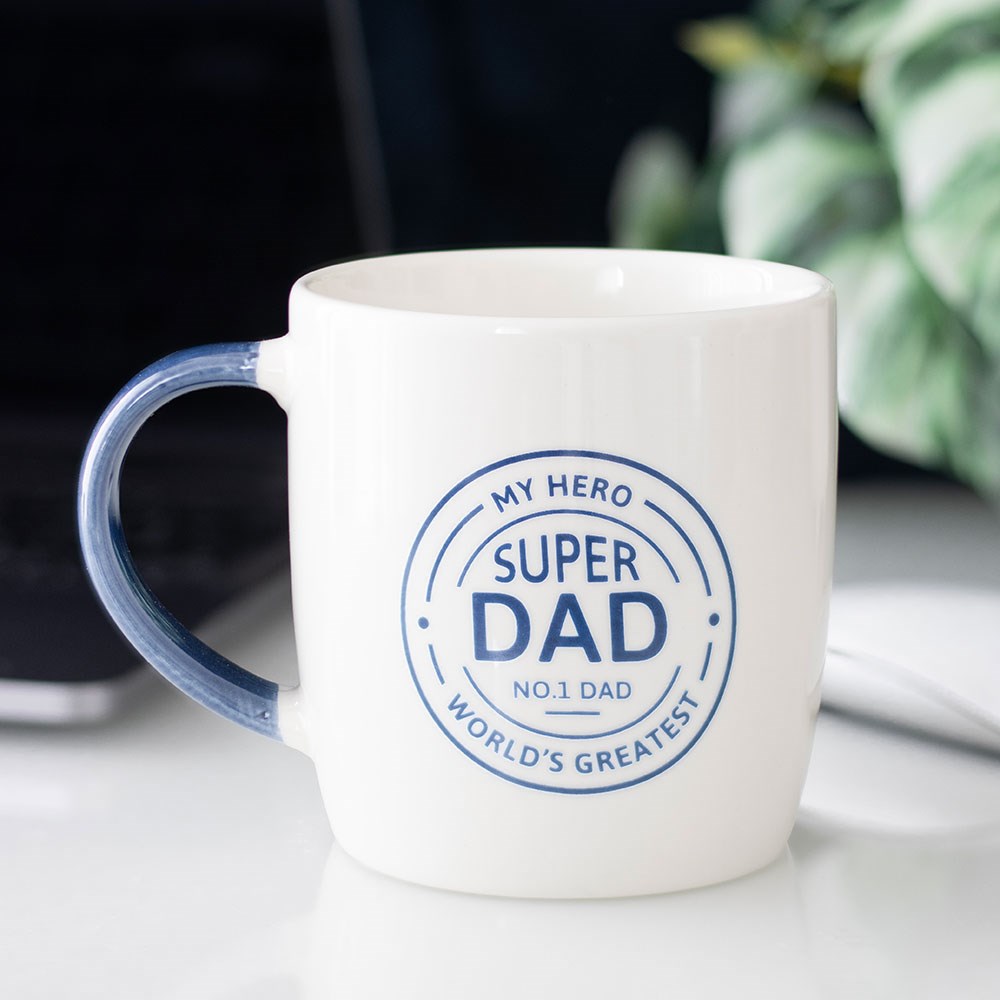 SUPER DAD MUG