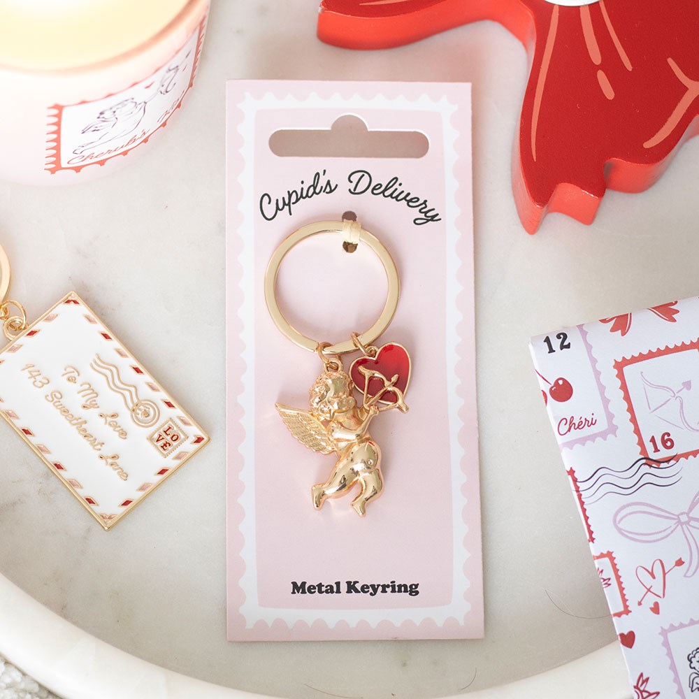 CUPID DELIVERY CHERUBIN KEYCHAIN