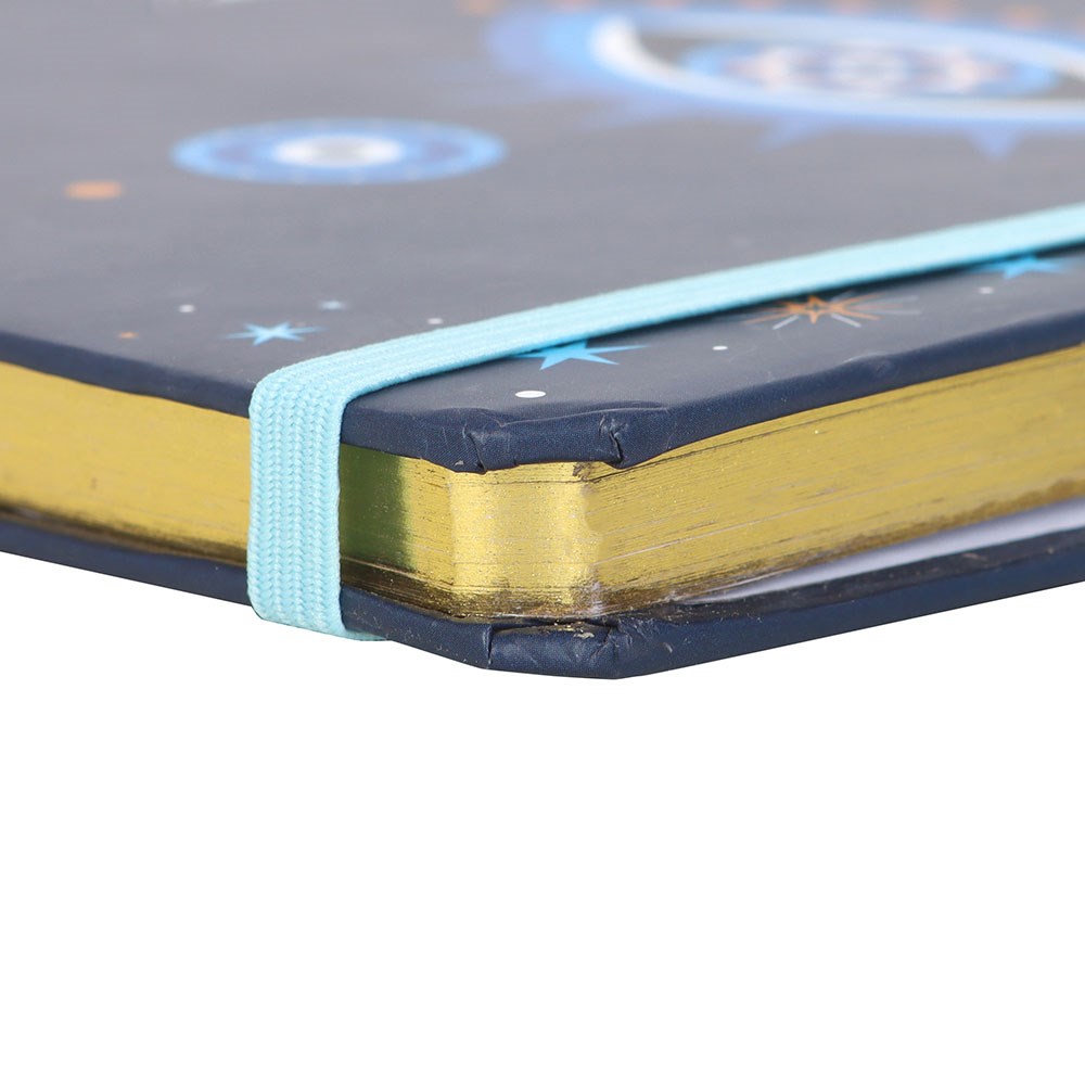 Cuaderno A5 "Ojo que Todo lo Ve" 200 Páginas + Bolígrafo Cristal Dorado