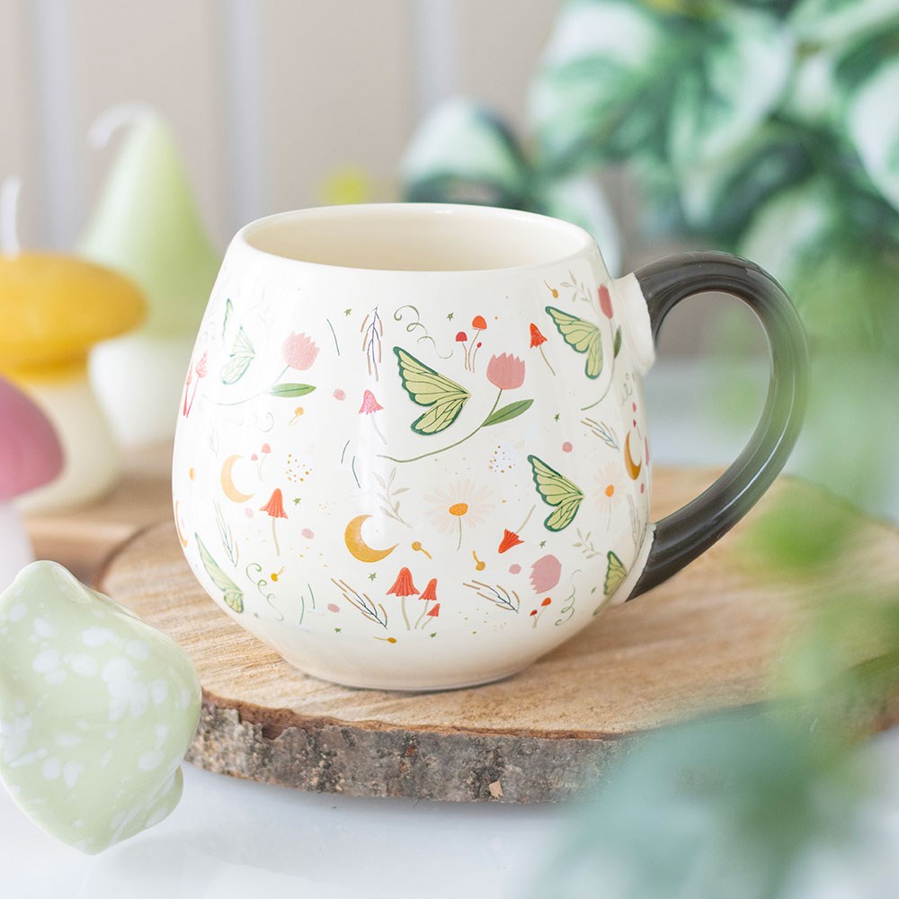 Taza Hadas de Jardín - Taza Cerámica 500ml Estilo Fairy Folklore