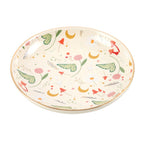 Bandeja Joyero Hadas de Jardín - Plato Cerámica Organizador Estilo Fairy