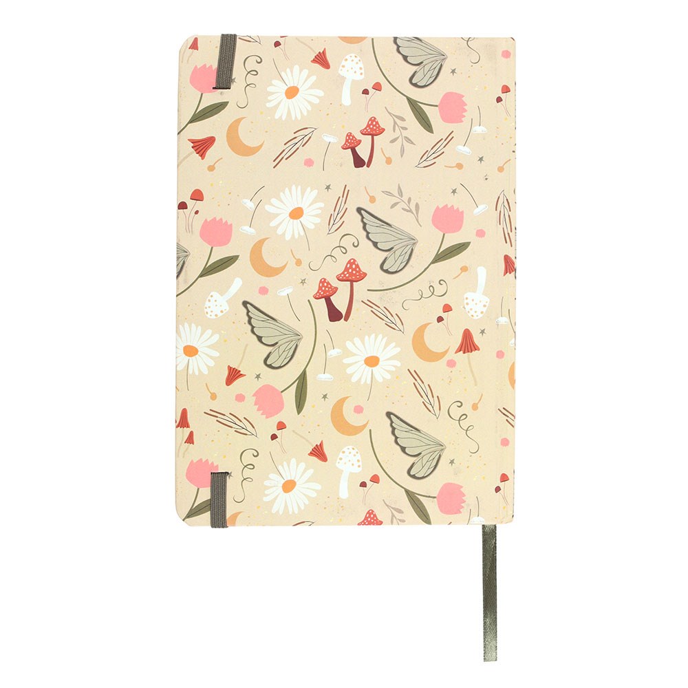 Cuaderno A5 Hadas de Jardín - Libreta 200 Páginas Estilo Fairy Folklore