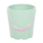 Taza Cubo Playa 350ml con Cuchara Pala - Set Taza Divertida Pastel Pier