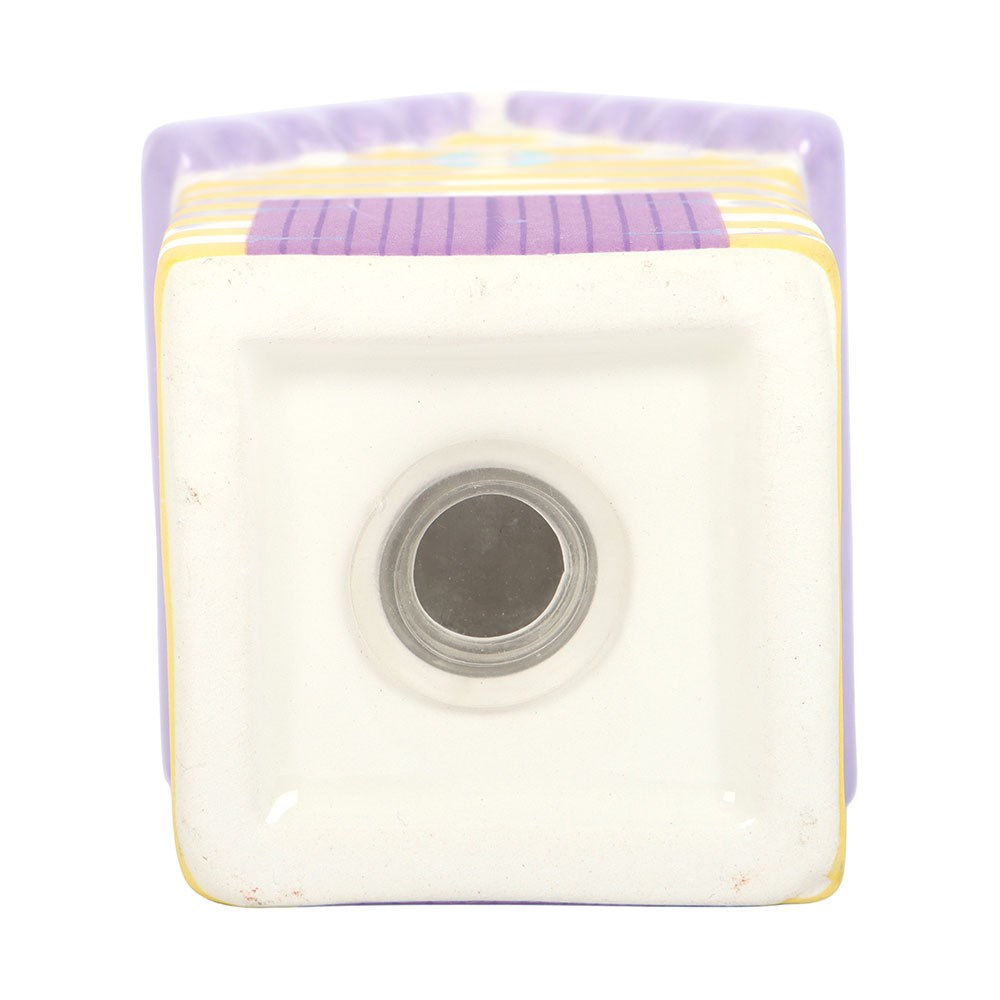 Set Salero Pimentero Casetas Playa Pastel con Bandeja - 3 Piezas Cerámica