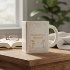 Taza Libro "Read Books Be Kind" - Taza Cerámica 450ml para Amantes de la Lectura