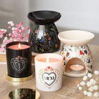 French Tulip Candle with Popular Mom's Heart