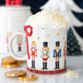 MUG WITH NUTCRACKER PRINT AND RIBBON