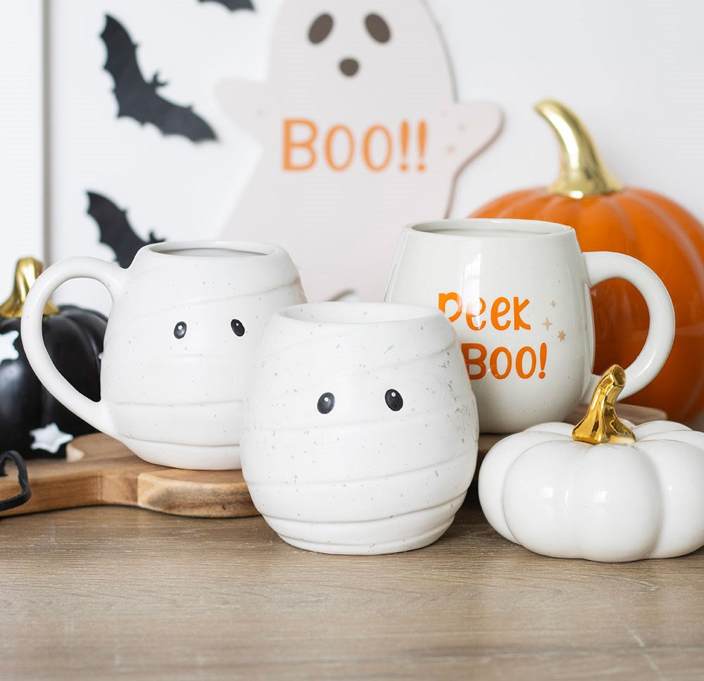 Taza "Peekaboo Ghost" 500ml - Fantasma Sorpresa Interior Halloween