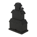 BLACK HAUNTED HOUSE INCENSE CONE HOLDER