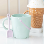 Quemador Aceites Cubo y Pala Playa Pastel - Difusor Aromaterapia Verano