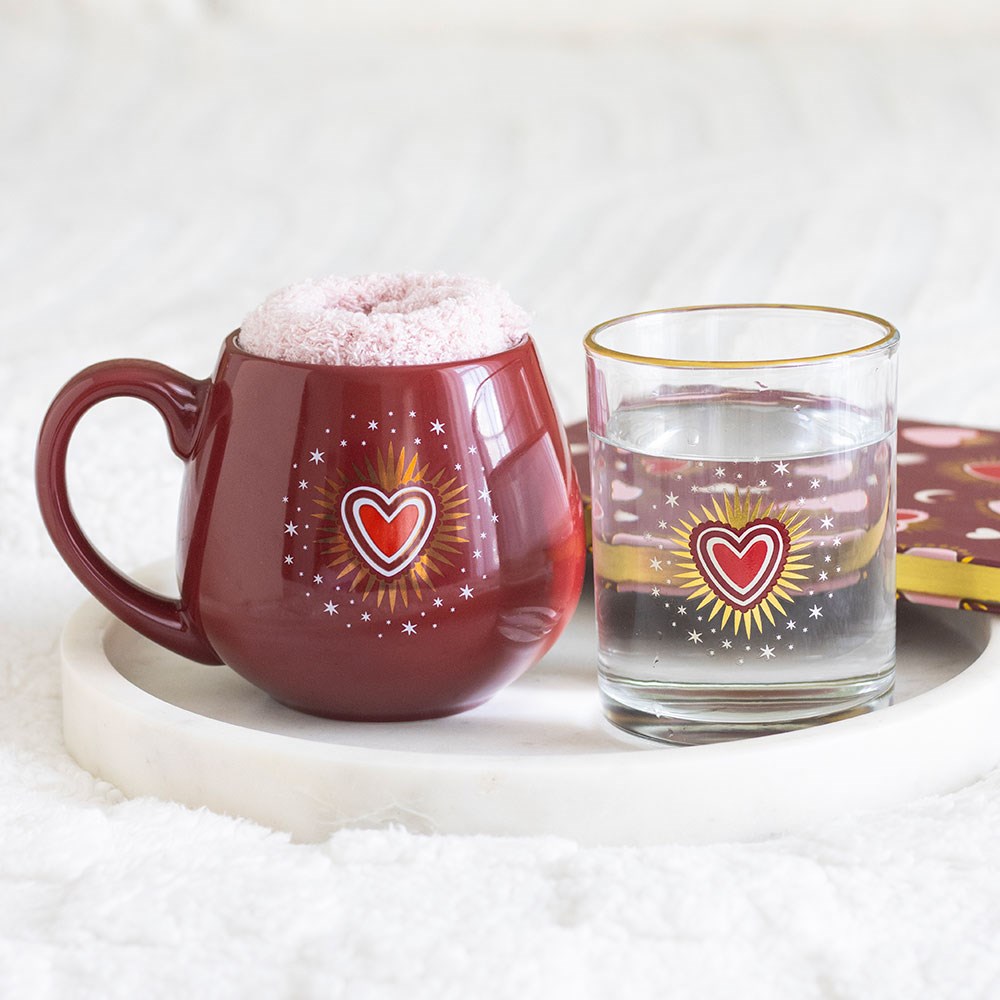 SACRED HEART MUG AND SOCK SET
