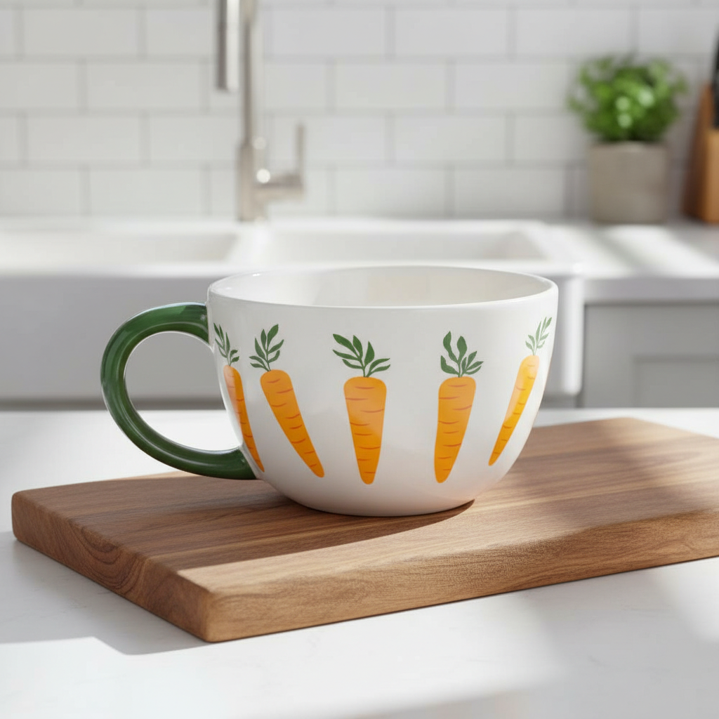 TAZA DE PARCHE DE ZANAHORIA