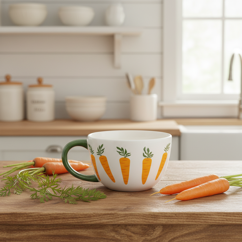 TAZA DE PARCHE DE ZANAHORIA