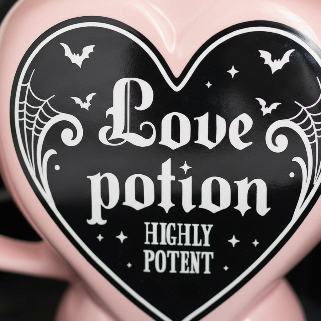 LOVE POTION SHAPED MUG