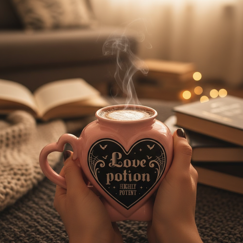 LOVE POTION SHAPED MUG