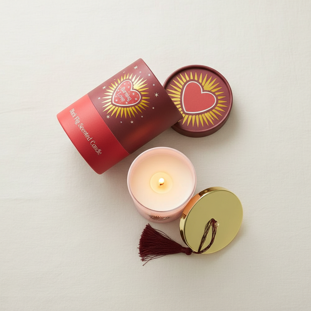 VELA DE HIGO NEGRO DE AMOR ARDIENTE