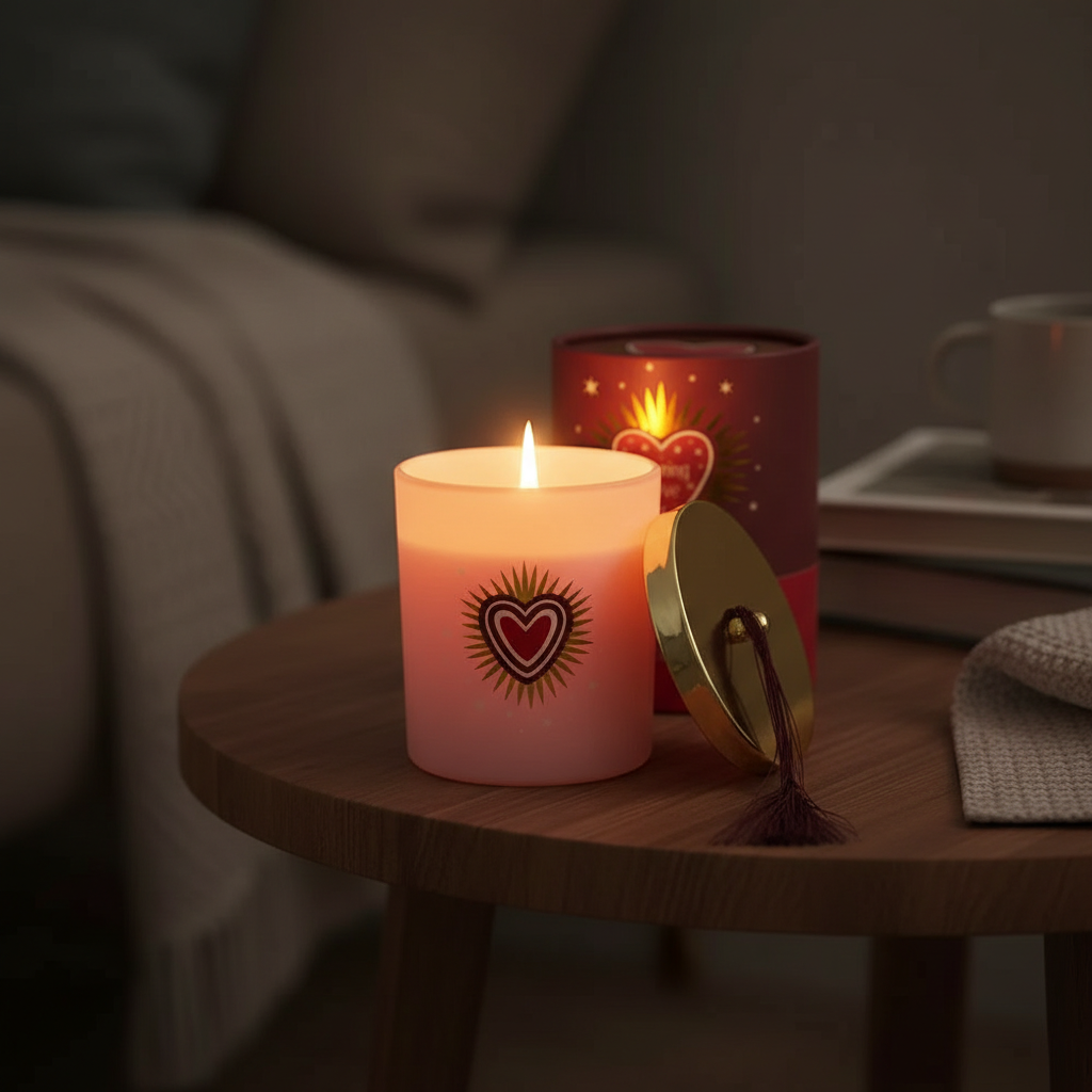 VELA DE HIGO NEGRO DE AMOR ARDIENTE