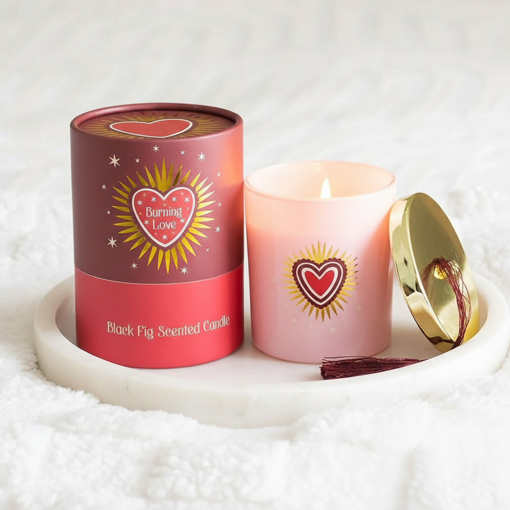 VELA DE HIGO NEGRO DE AMOR ARDIENTE