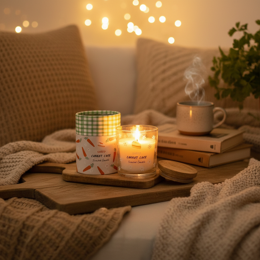 SWEET CARROT CAKE CANDLE