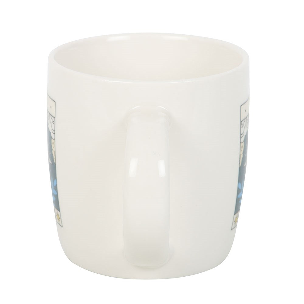 Taza Tarot "La Estrella" Vintage 350ml - Taza Esotérica Microondas y Lavavajillas