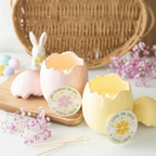 Vela Decorativa Huevo Rosa Pascua - Aroma Fresa Silvestre 28h
