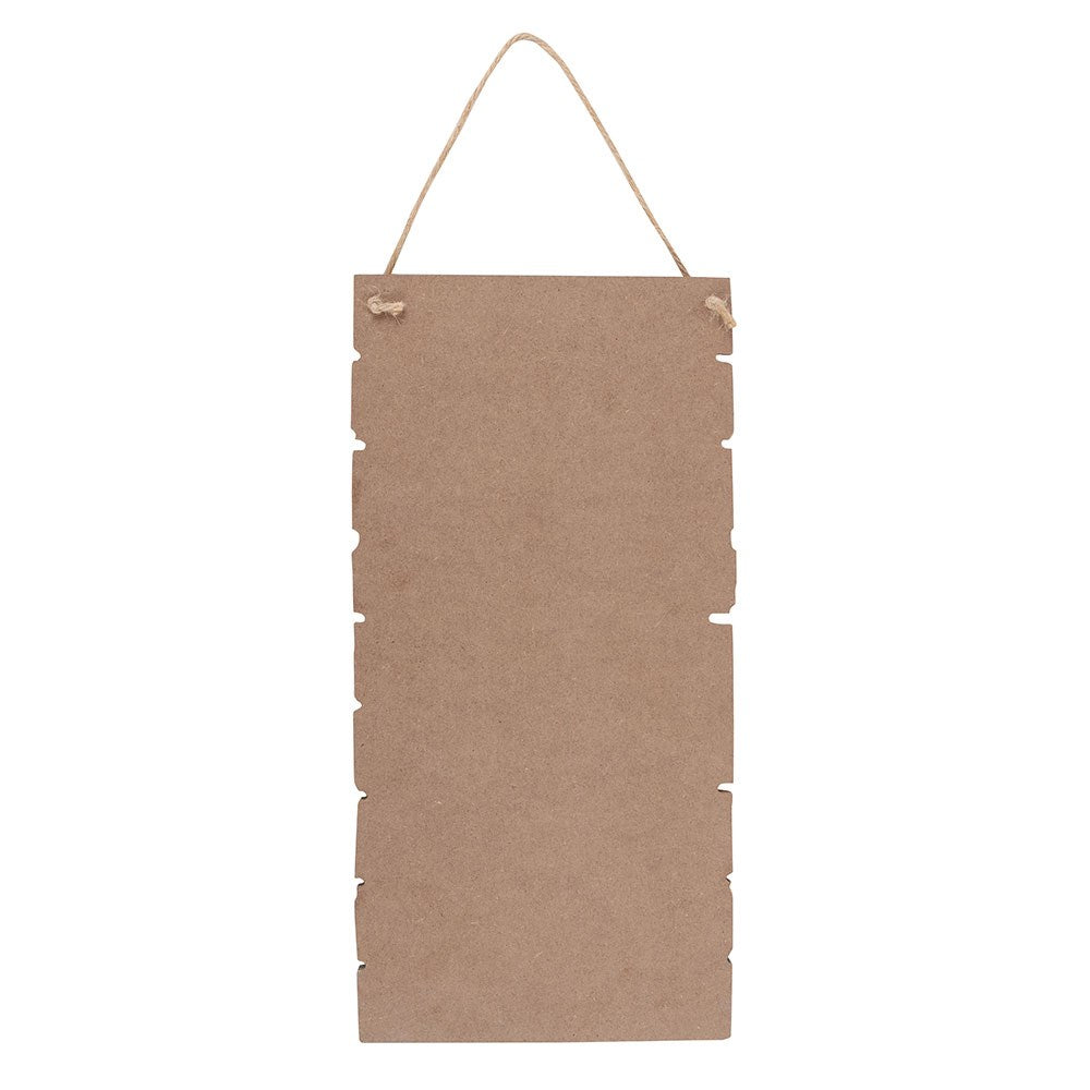 Cartel Winter Wonderland Checklist - Lista Actividades Invierno Navidad Colgante