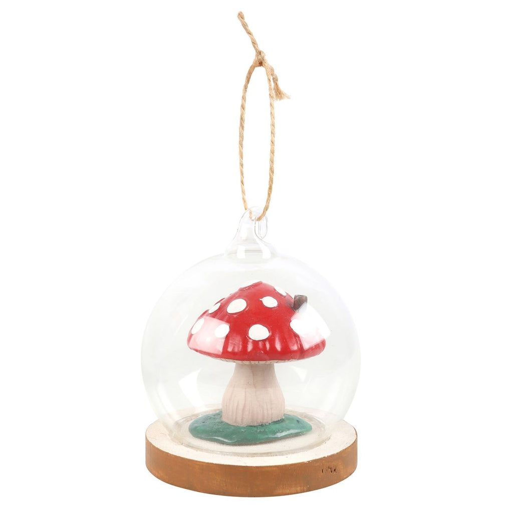 Adorno Cúpula de Cristal Casita Seta