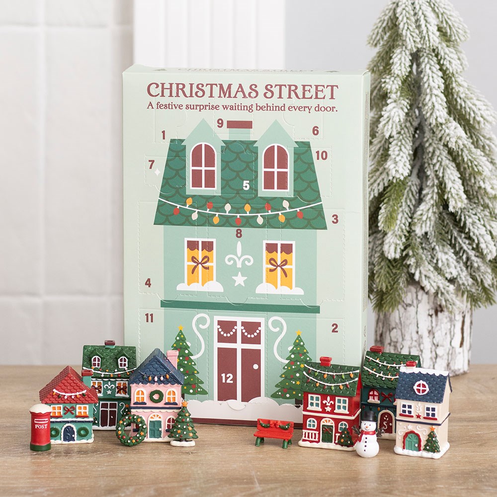 Calendario de Adviento Pueblo de Navidad de 12 días – Ami Home Decor