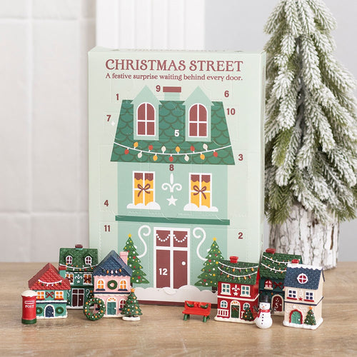 Calendario de Adviento Pueblo de Navidad de 12 días – Ami Home Decor