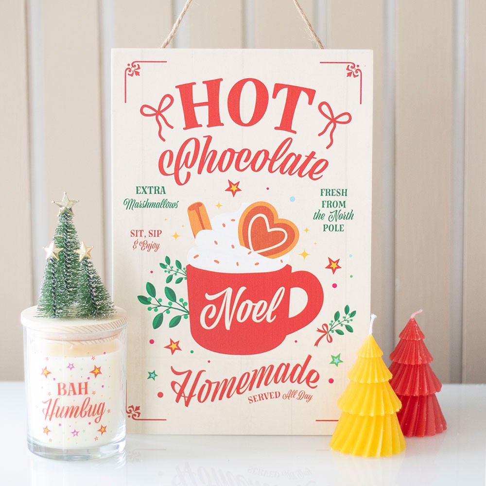 Cartel colgante chocolate caliente casero – Ami Home Decor