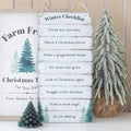 Cartel colgante lista de planes de invierno – Ami Home Decor