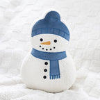 Cojín de borreguito con forma de muñeco de nieve – Ami Home Decor