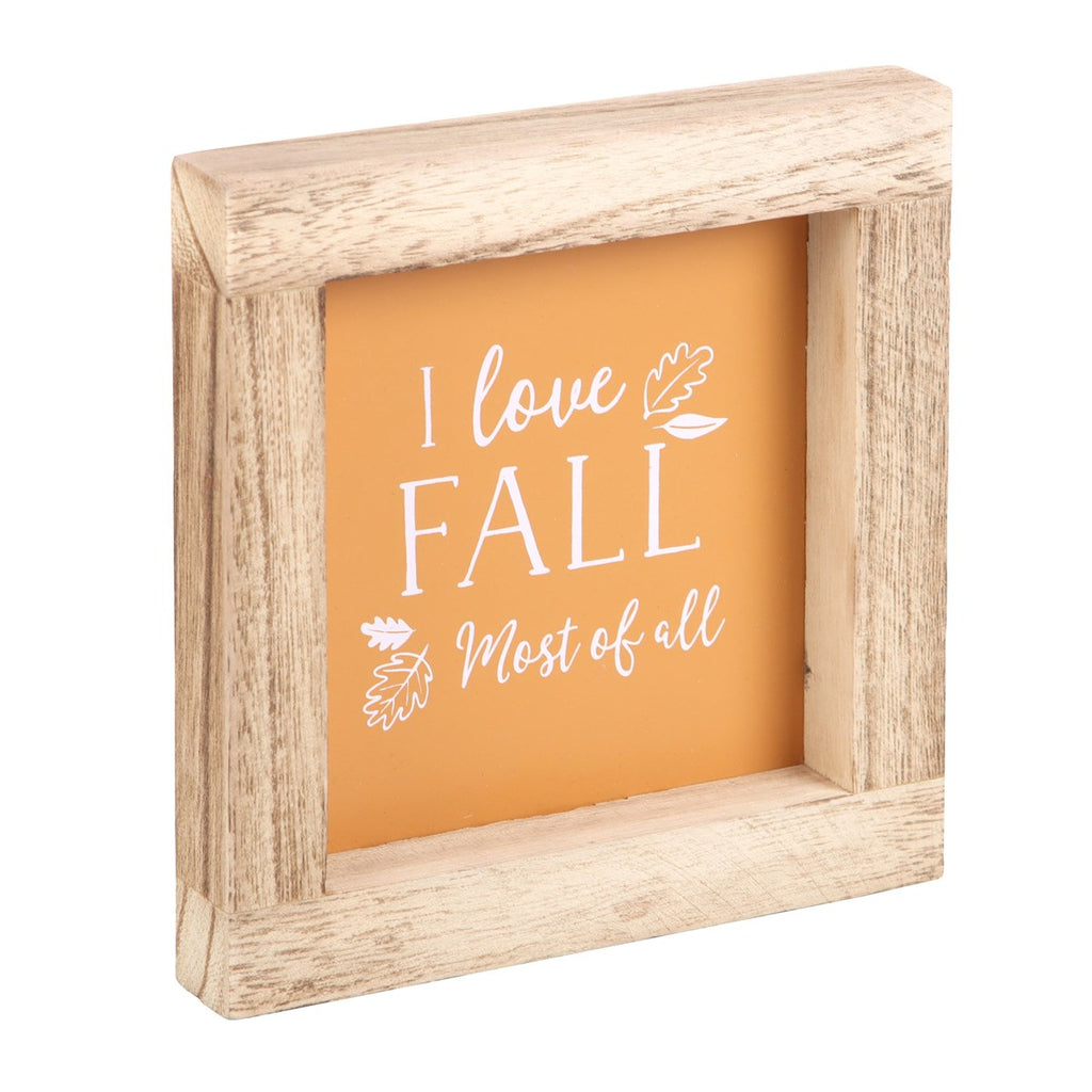 Cuadro I Love Fall, detalle - Ami Home Decor