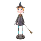 Figura bruja con escoba – imagen 2