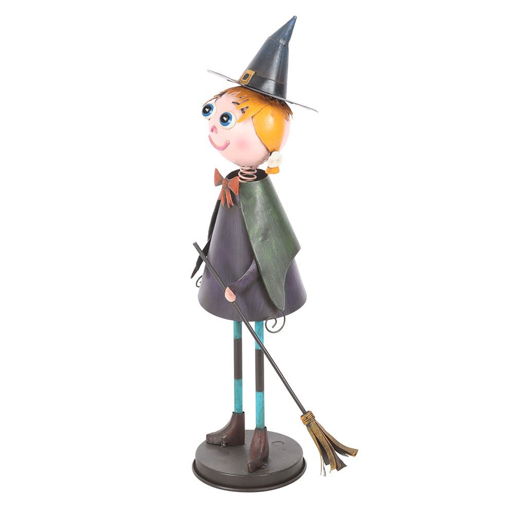 Figura bruja con escoba – imagen 3