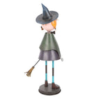 Figura bruja con escoba – imagen 4