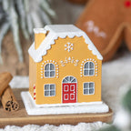 Quemador de incienso casita de jengibre y bastones de caramelo – Ami Home Decor