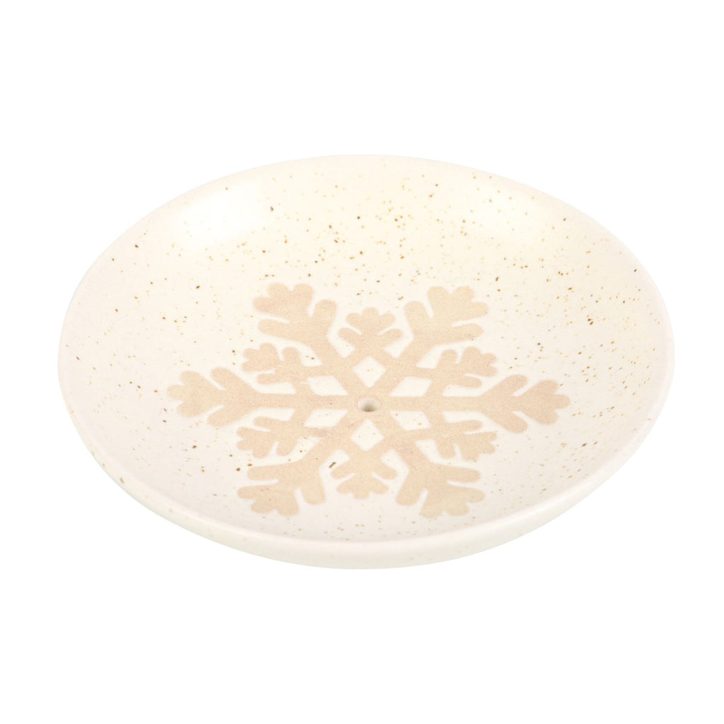 Plato incienso copo de nieve – imagen 4