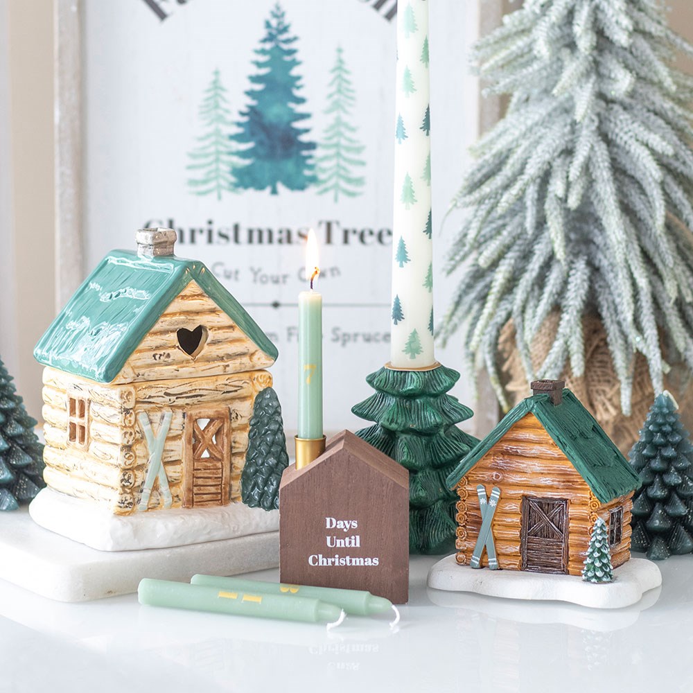 Portavelas abeto verde – imagen 5