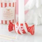 Portavelas con forma de caramelo de Navidad – Ami Home Decor