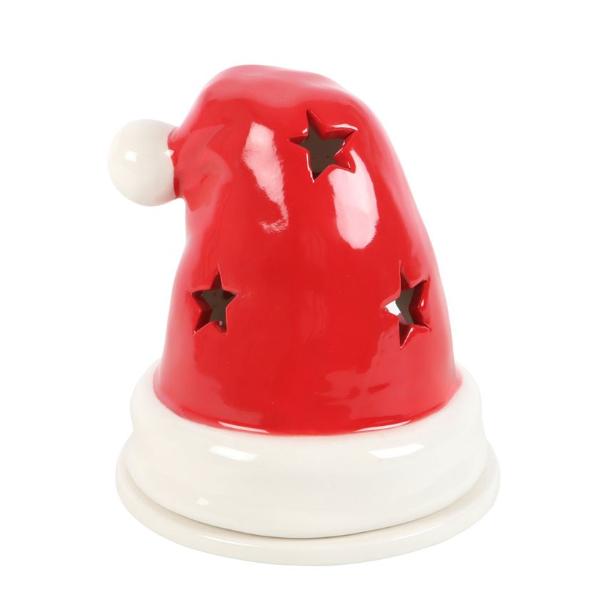 Portavelas gorro de Papá Noel – imagen 5