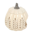 Quemador calabaza crema con hojas – imagen 4