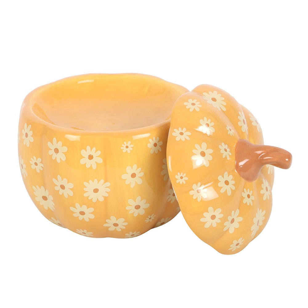 Quemador calabaza floral retro – imagen 3