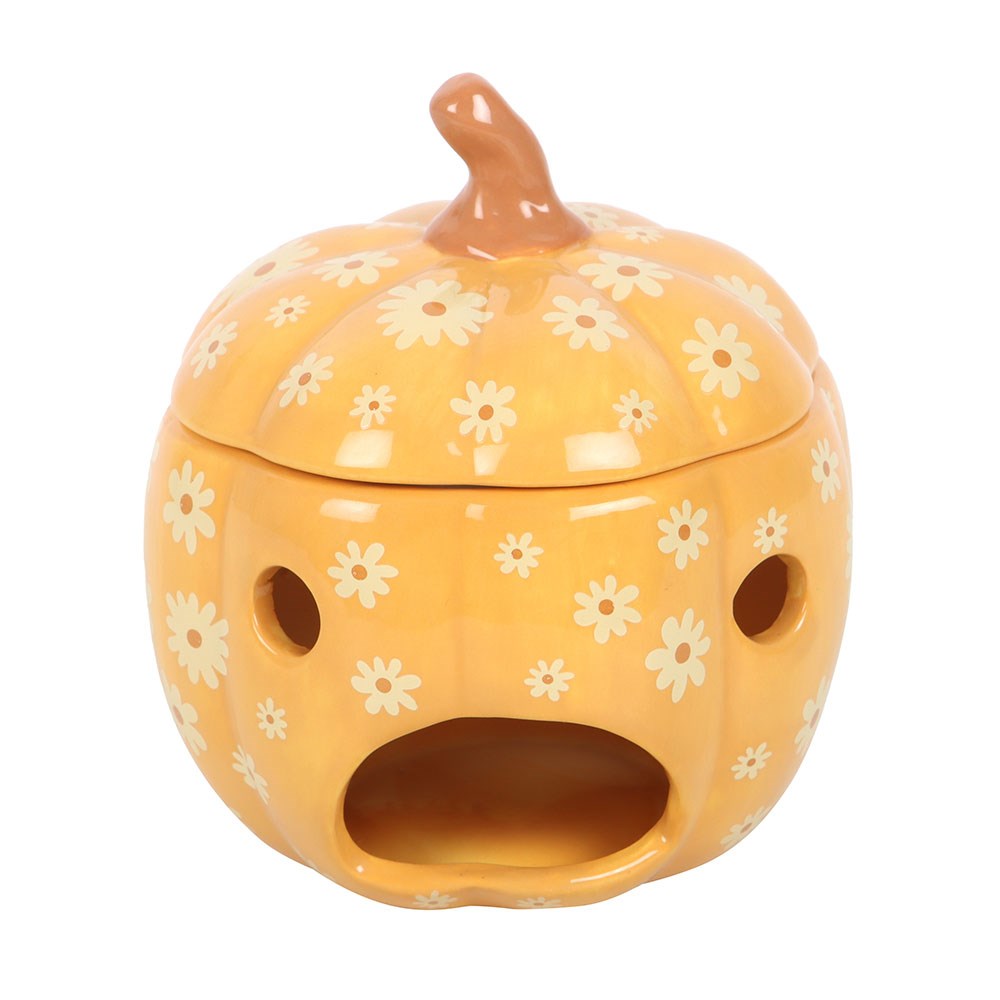 Quemador calabaza floral retro – imagen 4