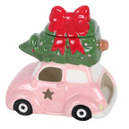 Quemador coche rosa con árbol de Navidad – imagen 4